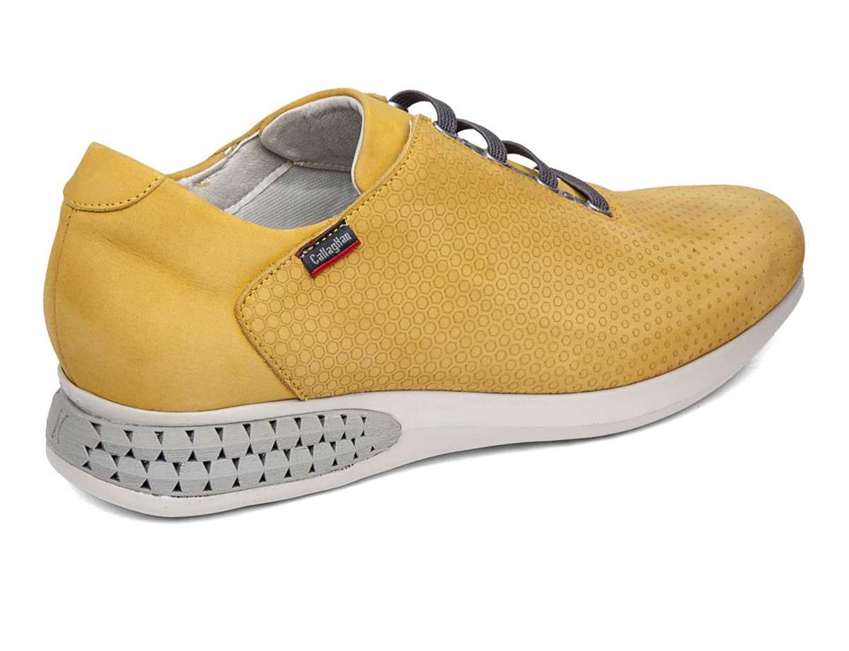 Callaghan 12101 Personal Sneakers Heren Geel | CFP447UD