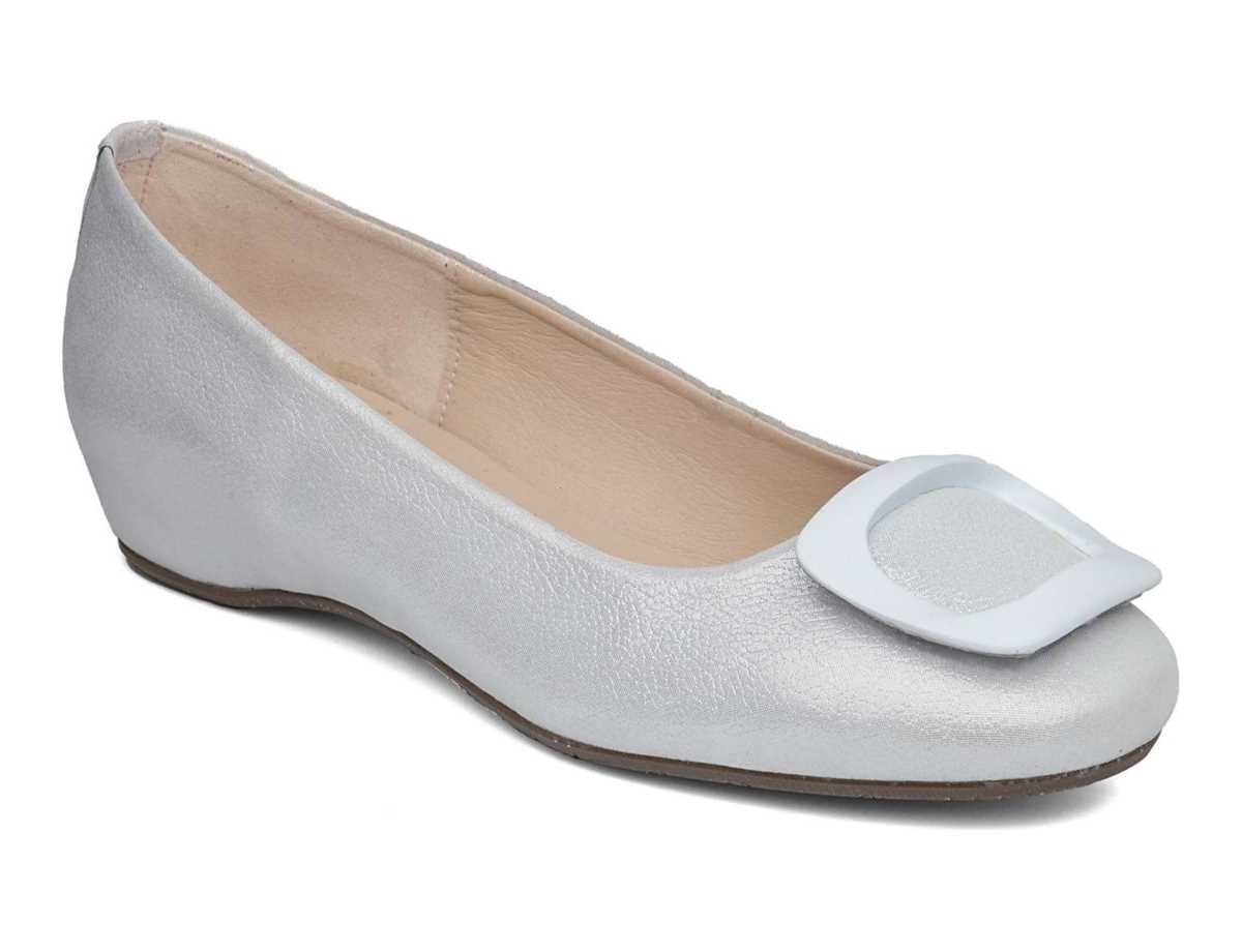 Callaghan 22531 Viki Ballerina Schoenen Dames Wit | UVO3171SH