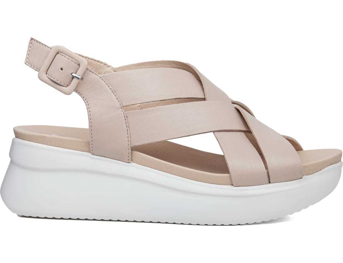 Callaghan 29902 Llana Sandalen Plateauzool Dames Roze | ZTL2319CV