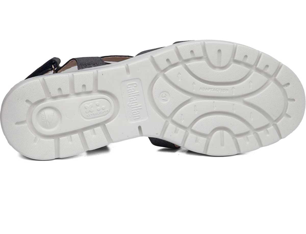 Callaghan 32005 Bera Sandalen Plateauzool Dames Blauw | EEZ151SO