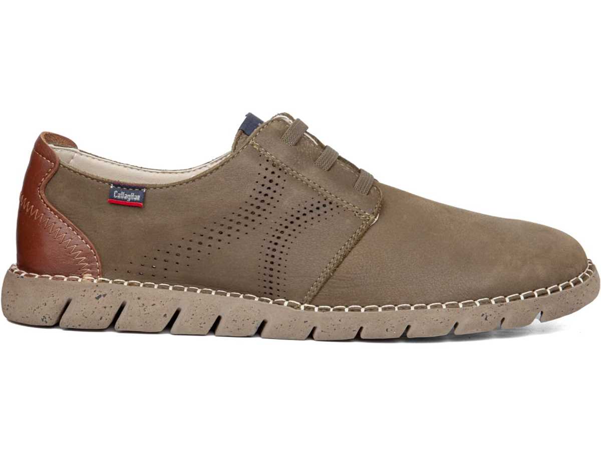 Callaghan 43200 Viz Veterschoenen Heren Groen Bruin | PAL8034DA