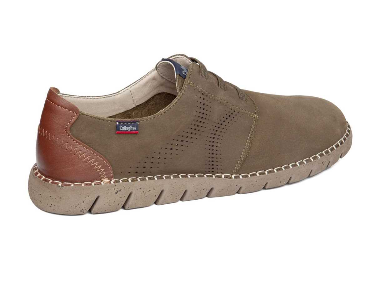 Callaghan 43200 Viz Veterschoenen Heren Groen Bruin | PAL8034DA