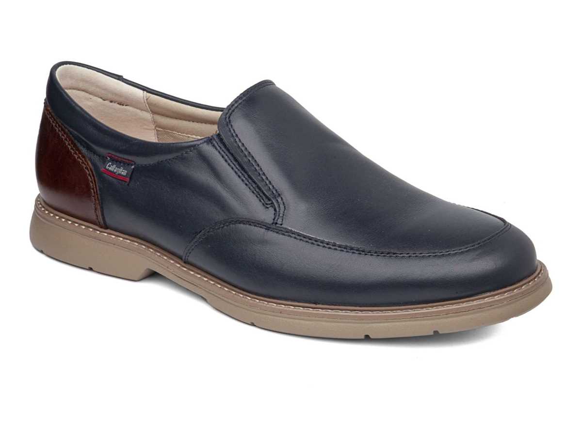 Callaghan 46701 Upam Mocassins Heren Blauw Bruin | TER5121EY