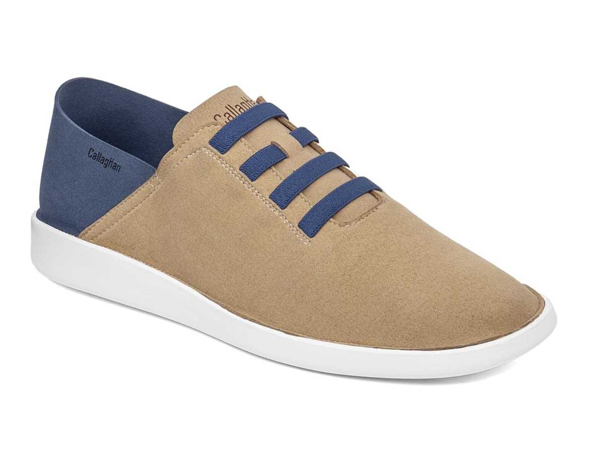 Callaghan 47700 In Cro Vrijetijdsschoenen Heren Beige Blauw | DGU3060LA