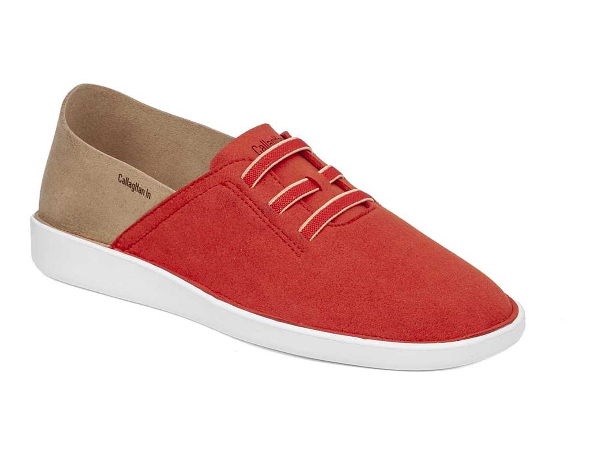 Callaghan 47800 In Sra Mocassins Dames Rood Beige | DZM497SR