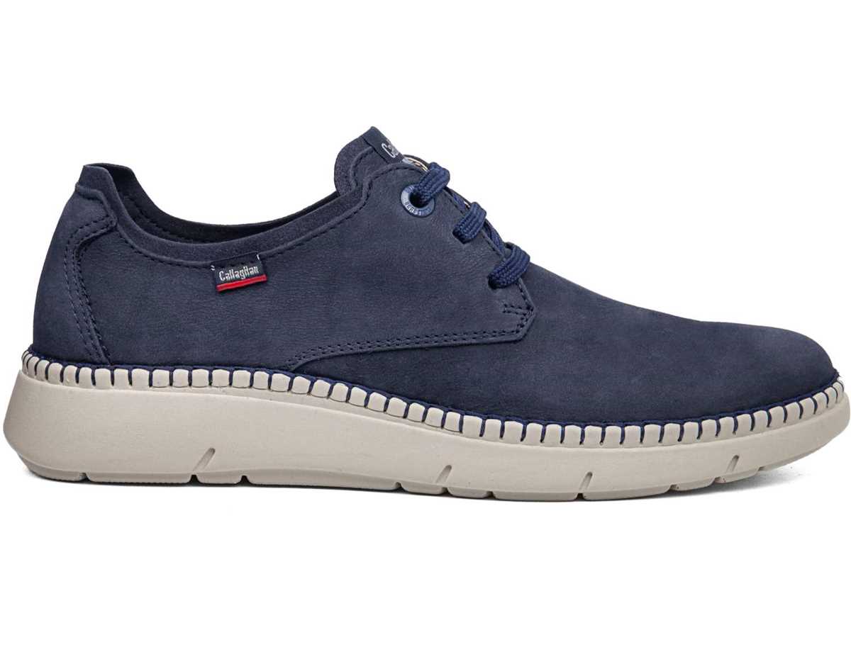 Callaghan 53500 Circular Veterschoenen Heren Blauw | ULD4993JB