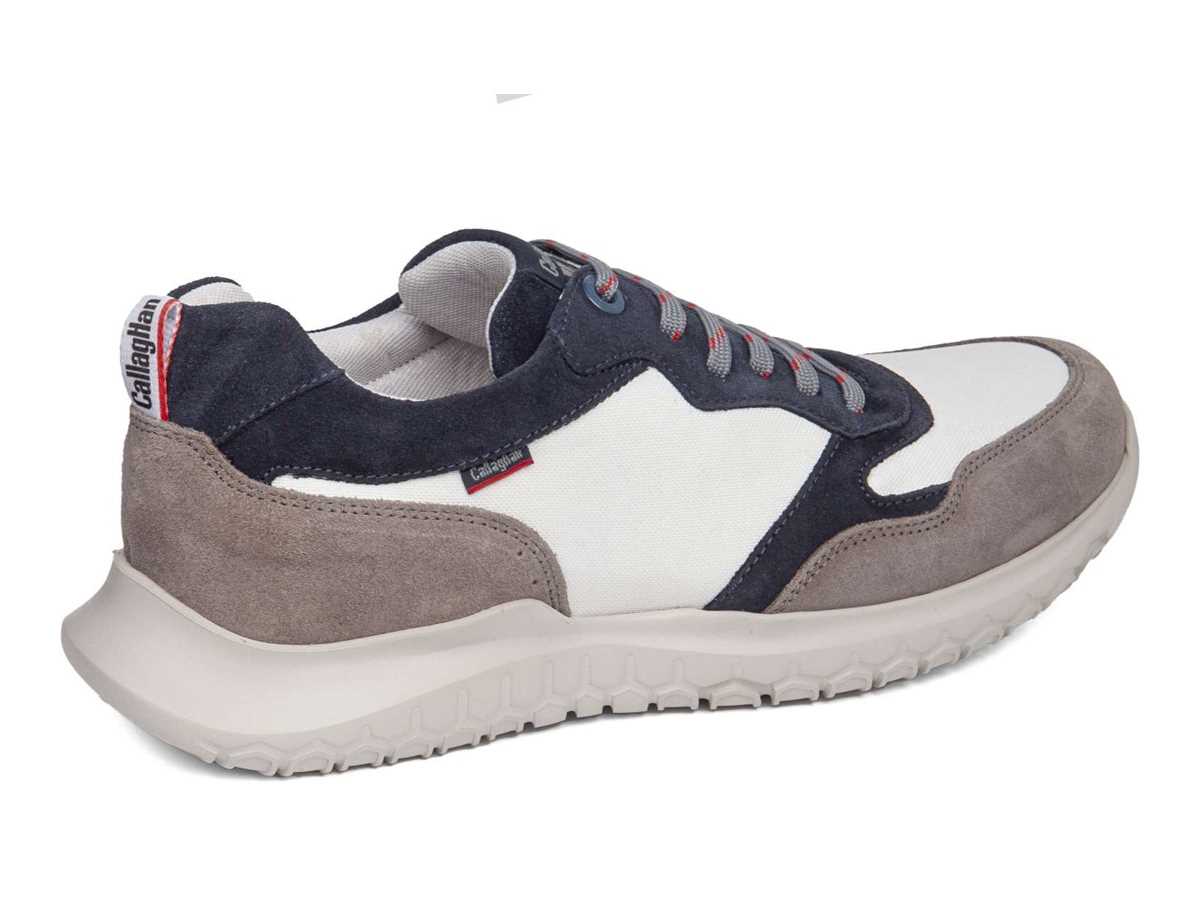Callaghan 53704 Suv Marine Cro Vrijetijdsschoenen Heren Grijs Wit Blauw | SYB315HF