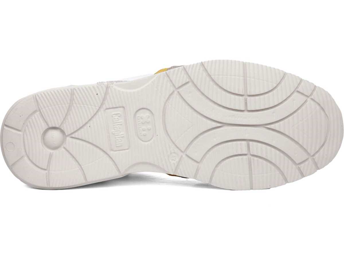 Callaghan 91324 Goliat S.I.Lase Sneakers Heren Grijs Wit Geel | AUQ7335OI